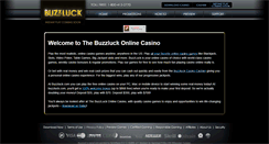 Desktop Screenshot of buzzluck.com